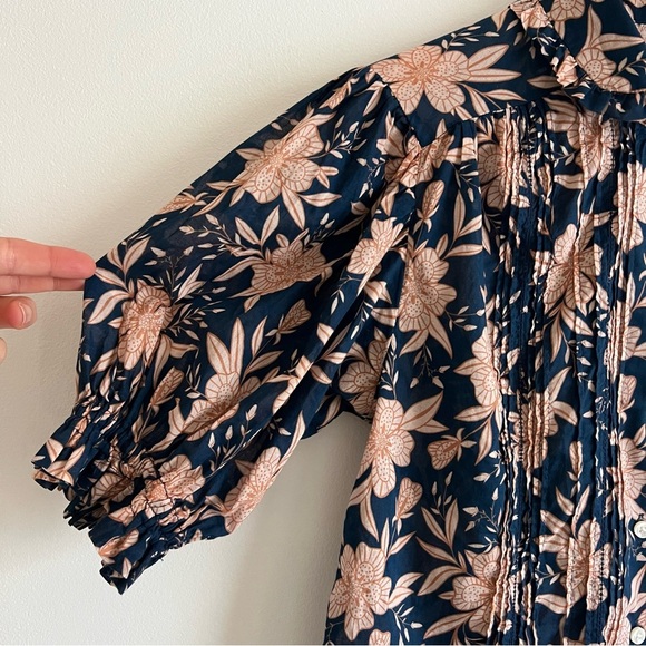 Trovata Birds of Paradise Gemma Blouse in Paloma - Picture 6 of 16